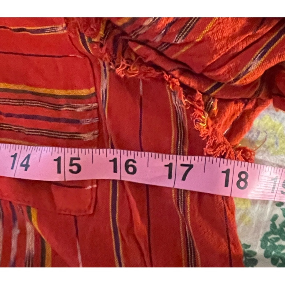 Free People Better Days Red Combo Maxi Dress NWT SZ XS - Picture 6 of 13